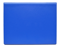 Blue vinyl certificate folder